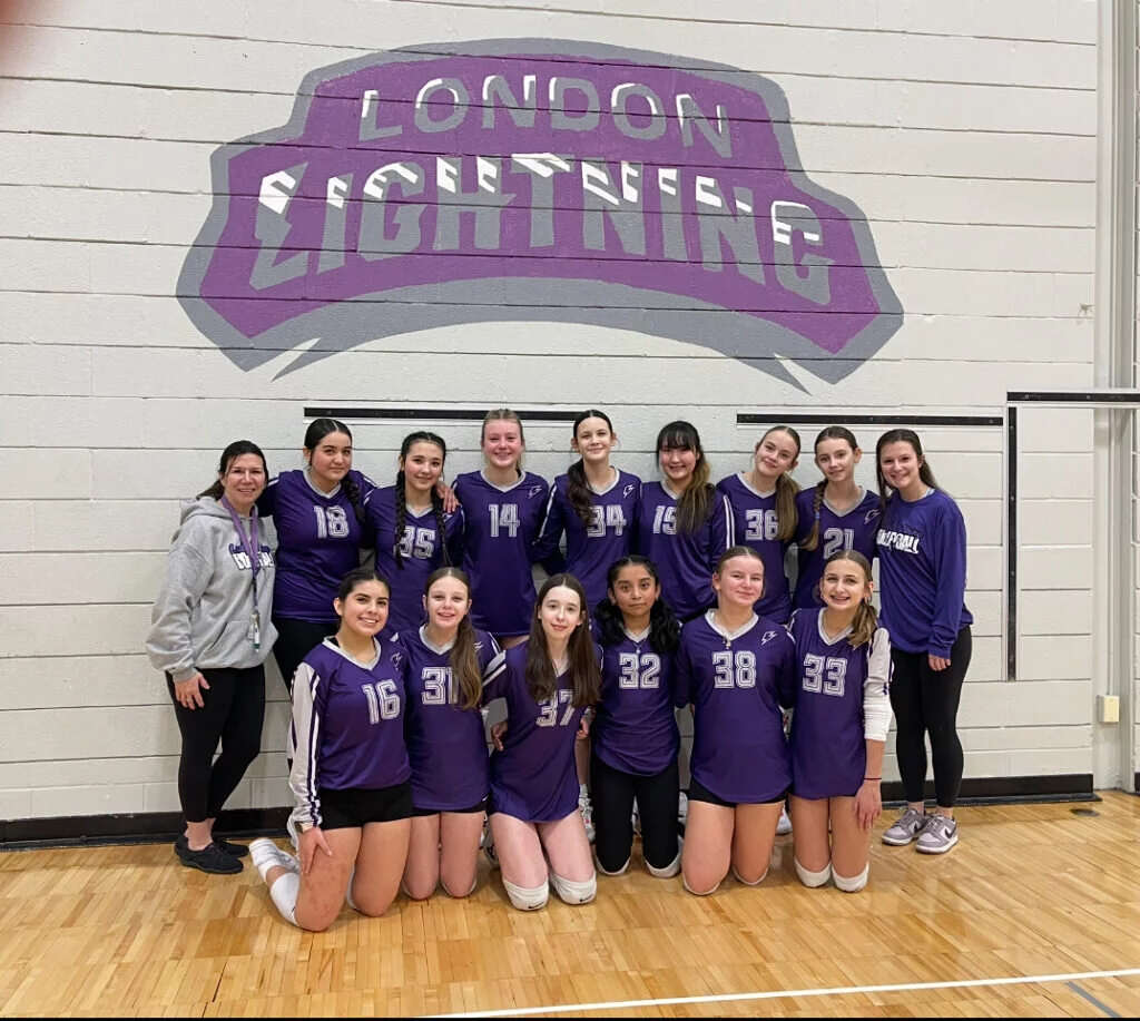 The seventh grade girls volleyball team at London Middle School brought the MSMSAC title back to the school for the first time since 2007.