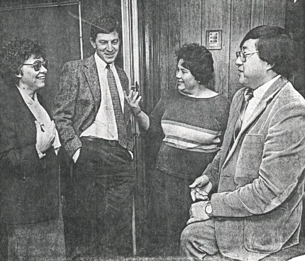 Pritzker in 1989, shortly after winning his first election to the board